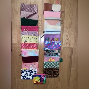 23 Colorful Ipsy Cosmetic Bags!